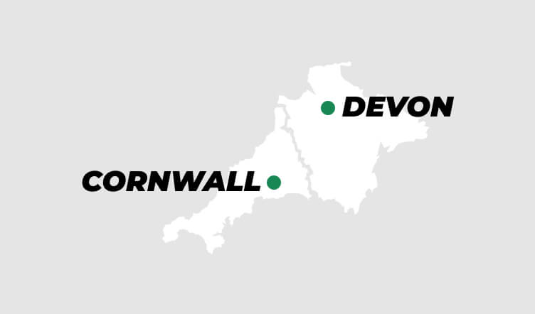 Cornwall and Devon