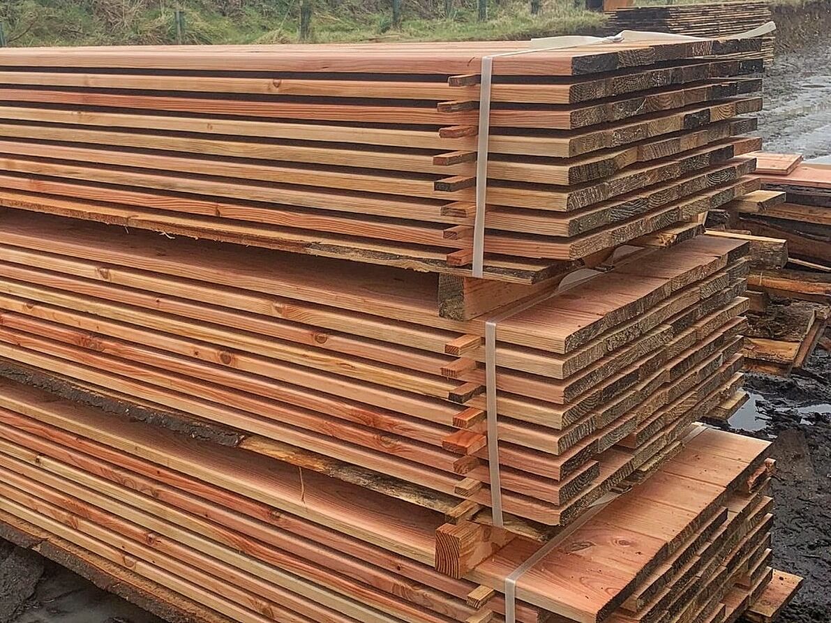 Sawn timber boards